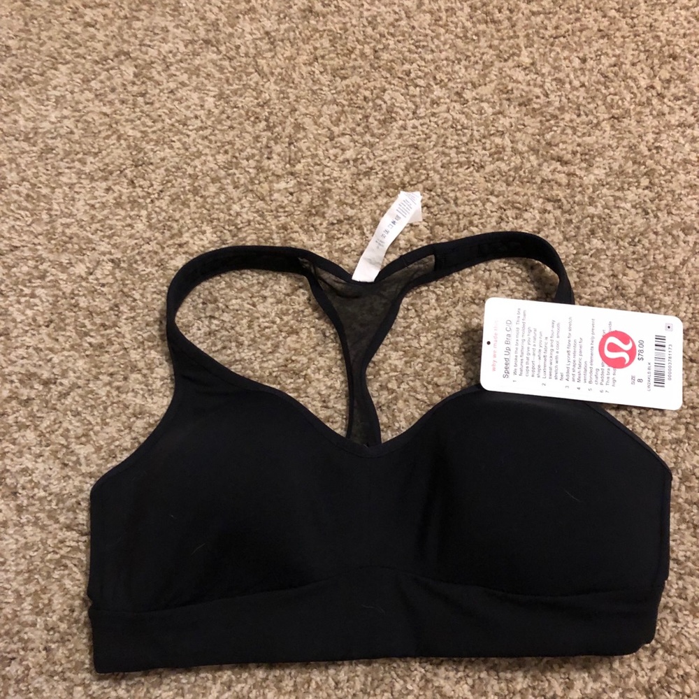 Lululemon speed up bra c/d size 8